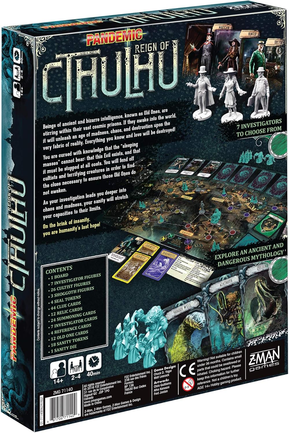 Pandemic: Reign Of Cthulhu - Imagen 2