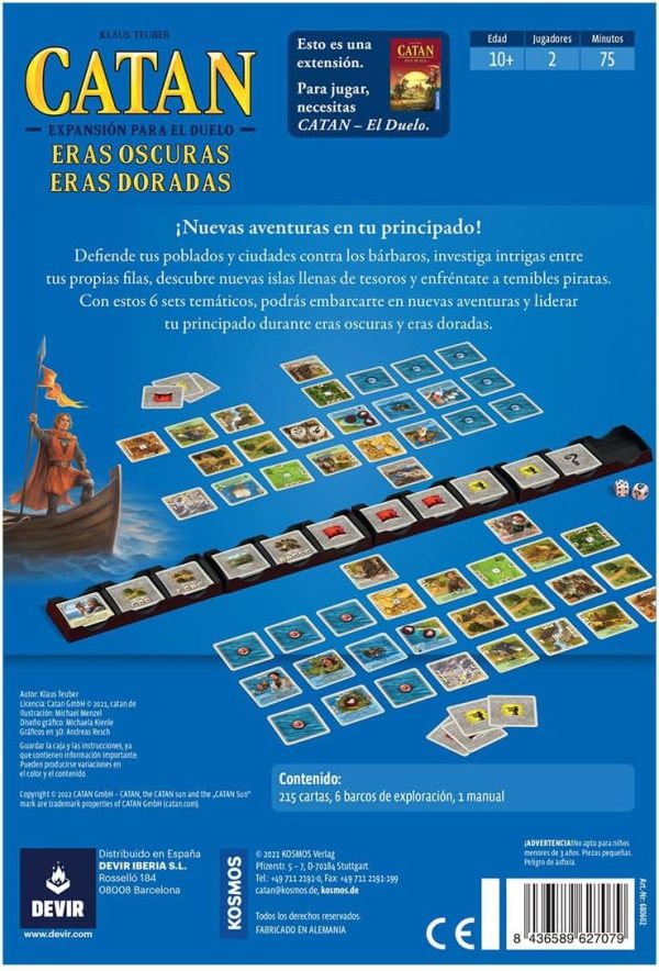 Catan: Eras Oscuras Eras Doradas